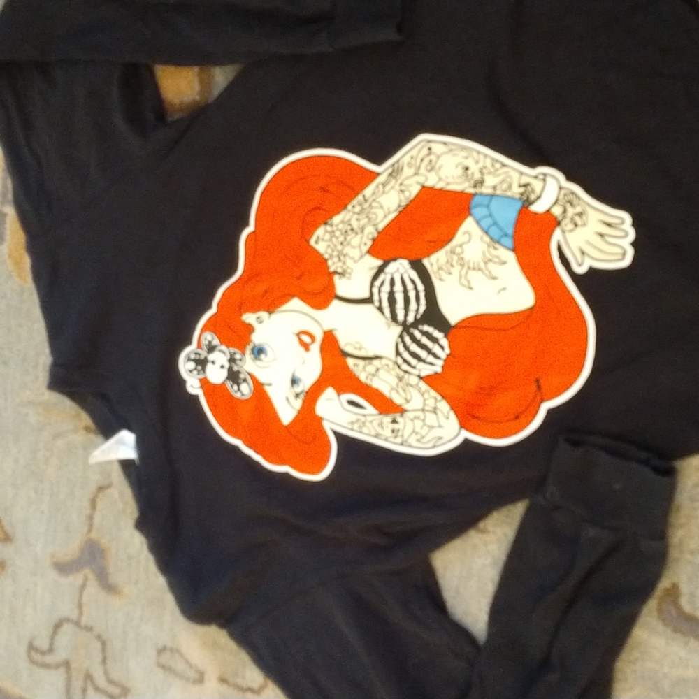 Punk Ariel long sleeve tee